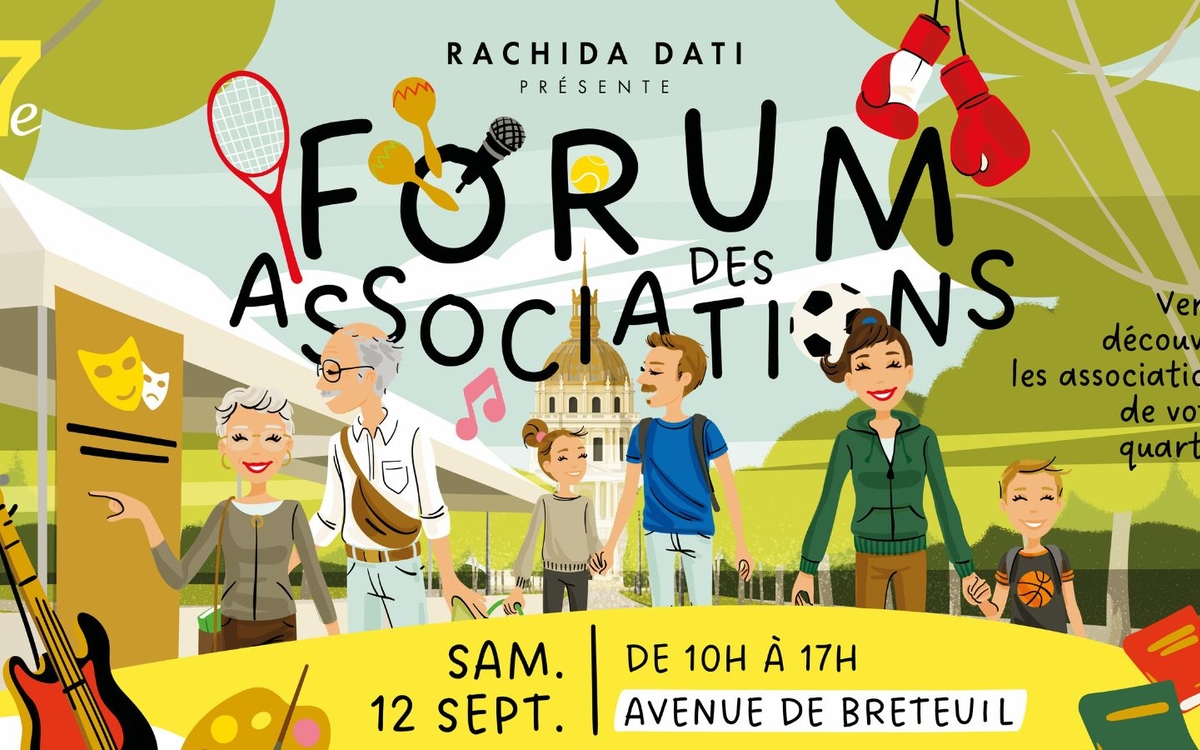 Le Forum des associations de la Mairie du 7e